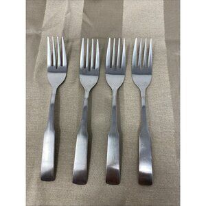 Vintage Rogers Plymouth Cove Stainless  Flatware Set Of 4 Salad Forks
